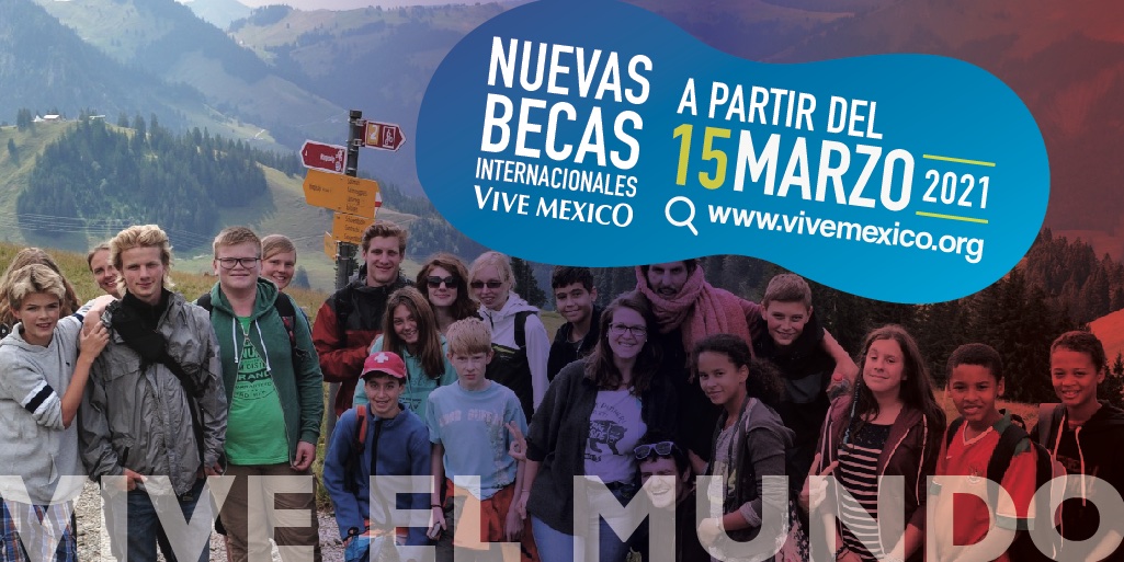 ¿Listo/a para emprender tu viaje y vivir el mundo como voluntario/a internacional?📢Estaremos subiendo las nuevas becas 👐Vive México paulatinamente a partir del 15 de Marzo del 2021 en nuestro sitio web oficial👉 vivemexico.org 
#ViveElMundo #VoluntariadoInternacional