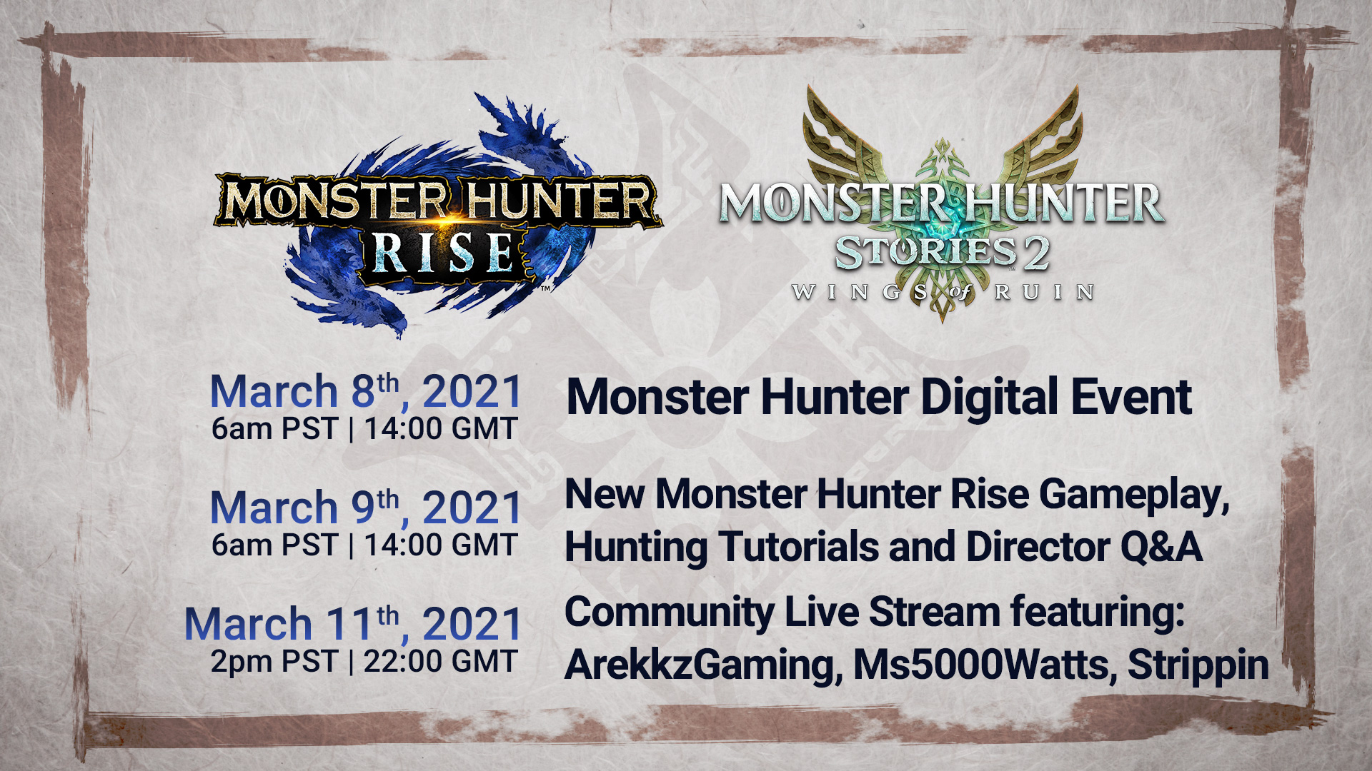 Monster Hunter on X