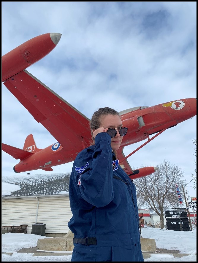In an effort to have socially distanced fun in the office, our social committee decided to hold a selfie scavenger hunt. Our staff went around the city taking pictures in front of Saskatoon landmarks. Erika blew the competition out of the water with her creative selfies.