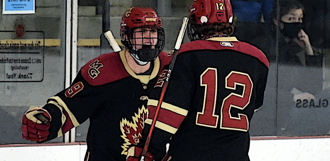 Kyle Kukkonen made an emotional, high-decibel and victorious return Thursday night to the Andover Community Center, the scene of him suffering his season-ending injury a year ago: legacy.hockey/news_article/s… <a href="/FollowThePuck/">FollowThePuck 👻</a>