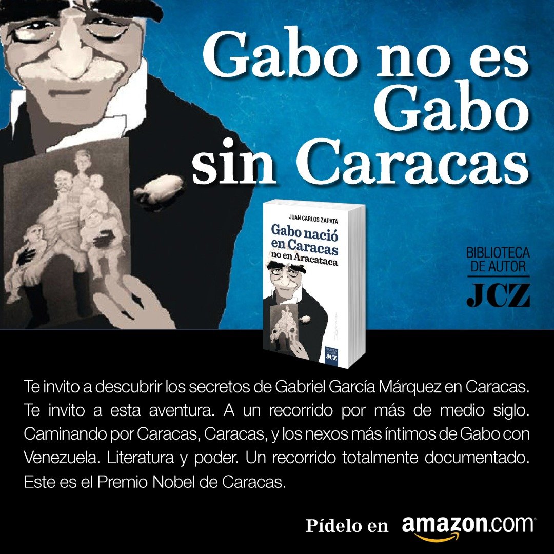 Este libro lo escribí con mucho amor. Un homenaje a Caracas, a Gabo, a sus amigos en Venezuela, a los periodistas que lo entrevistaron, a los caricaturistas que lo dibujaron, a quienes lo leyeron y lo siguen leyendo y lo seguimos recordando. Gracias por apoyarme.