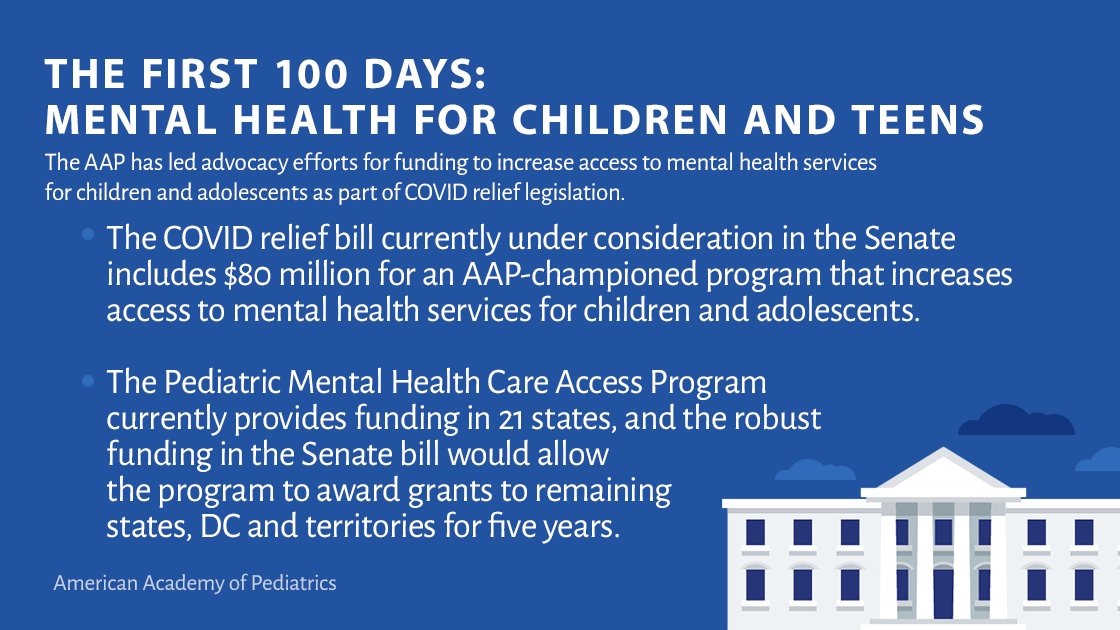 American Academy of Pediatrics (@ameracadpeds) on Twitter photo Since the pandemic began, pediatricians have witnessed a drastic increase in the need for mental health services. The AAP has been calling on Congress and <a href="/WhiteHouse/">The White House</a> to #PutKids1st and prioritize children's mental, emotional and behavioral health. Since the pandemic began, pediatricians have witnessed a drastic increase in the need for mental health services. The AAP has been calling on Congress and <a href="/WhiteHouse/">The White House</a> to #PutKids1st and prioritize children's mental, emotional and behavioral health.