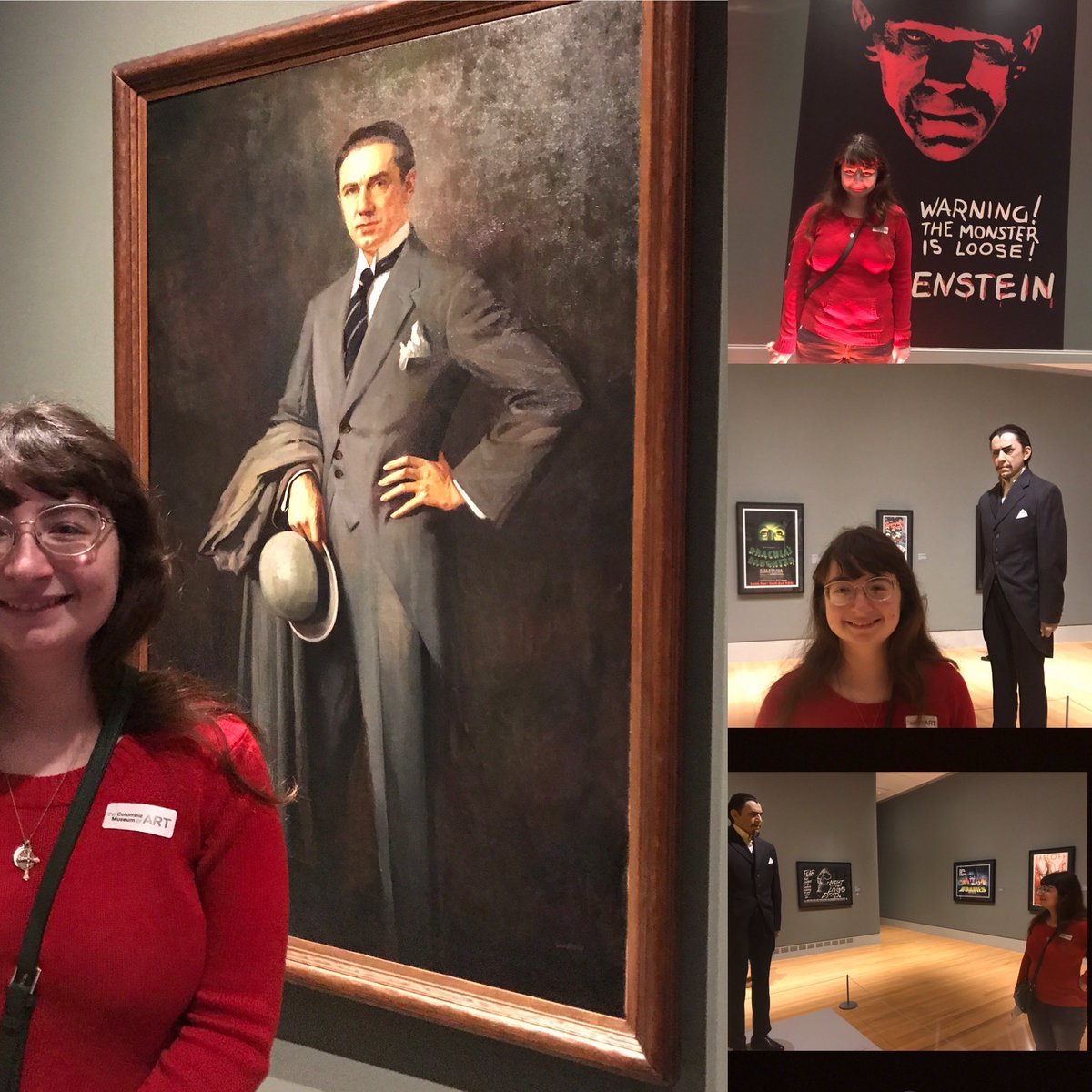 MikeCalvertSC's tweet photo. @KirkHammett @ColaMuseum My daughter is the biggest Bela Lugosi fan, at 22. That smile stayed on her face for days. Thanks for sharing @KirkHammett @ColaMuseum https://t.co/2aSjVg9mDy
