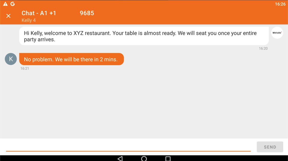 MinitableTech's tweet image. The latest version of Minitable Merchant App is LIVE in the Google Play Store! From now on, you can chat with customers in line with Minitable Waitlist. 

Wanna learn more about the latest features? Stay tuned and check our website:minitable.net