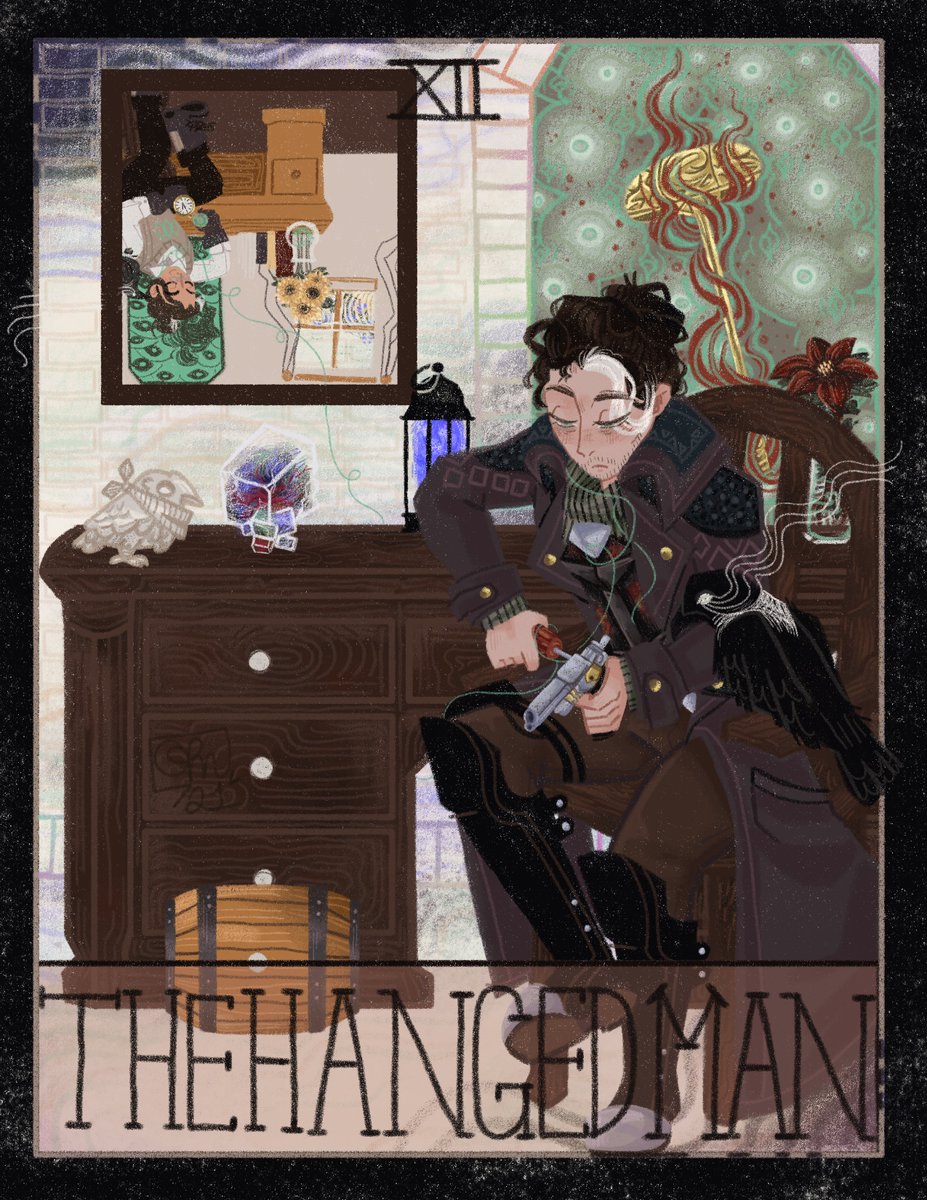 othermornings's tweet photo. {dnd}
TAROT CARD: THE HANGED MAN
(5/?)
#dnd #dnd5e #dndart #lostintransmutation https://t.co/1iv3vWRU08