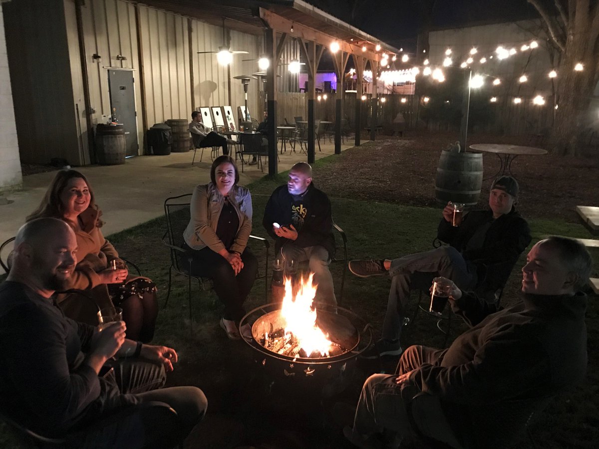 Kick off your weekend around the fire with some friends and some amazing brews! We're open til 10pm.