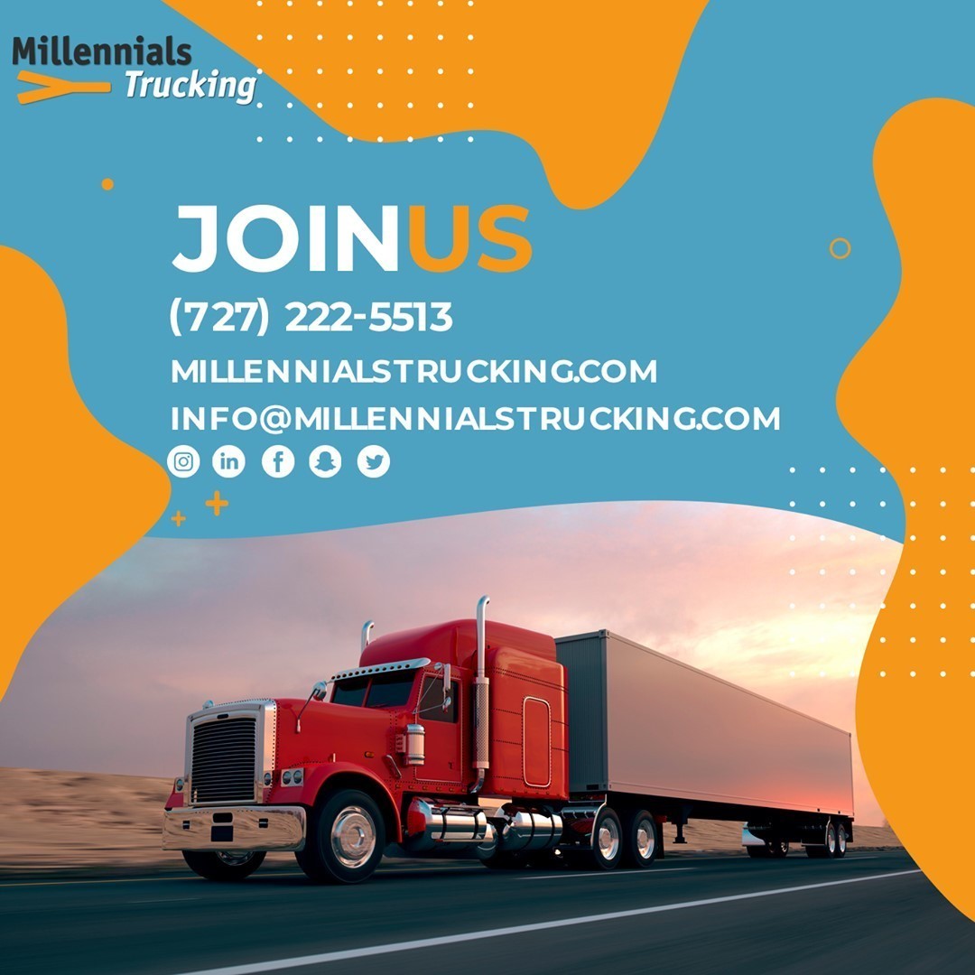 Everything you wanted in one place! Check out our website and apply now!

#staysafe #thankyou #millennialstrucking #trucking #trucks #truckerslife #truckers #wearehiring #findjob #country #jobs #work #usatrucks #truckdrivers #trucker #usaroads #hiring