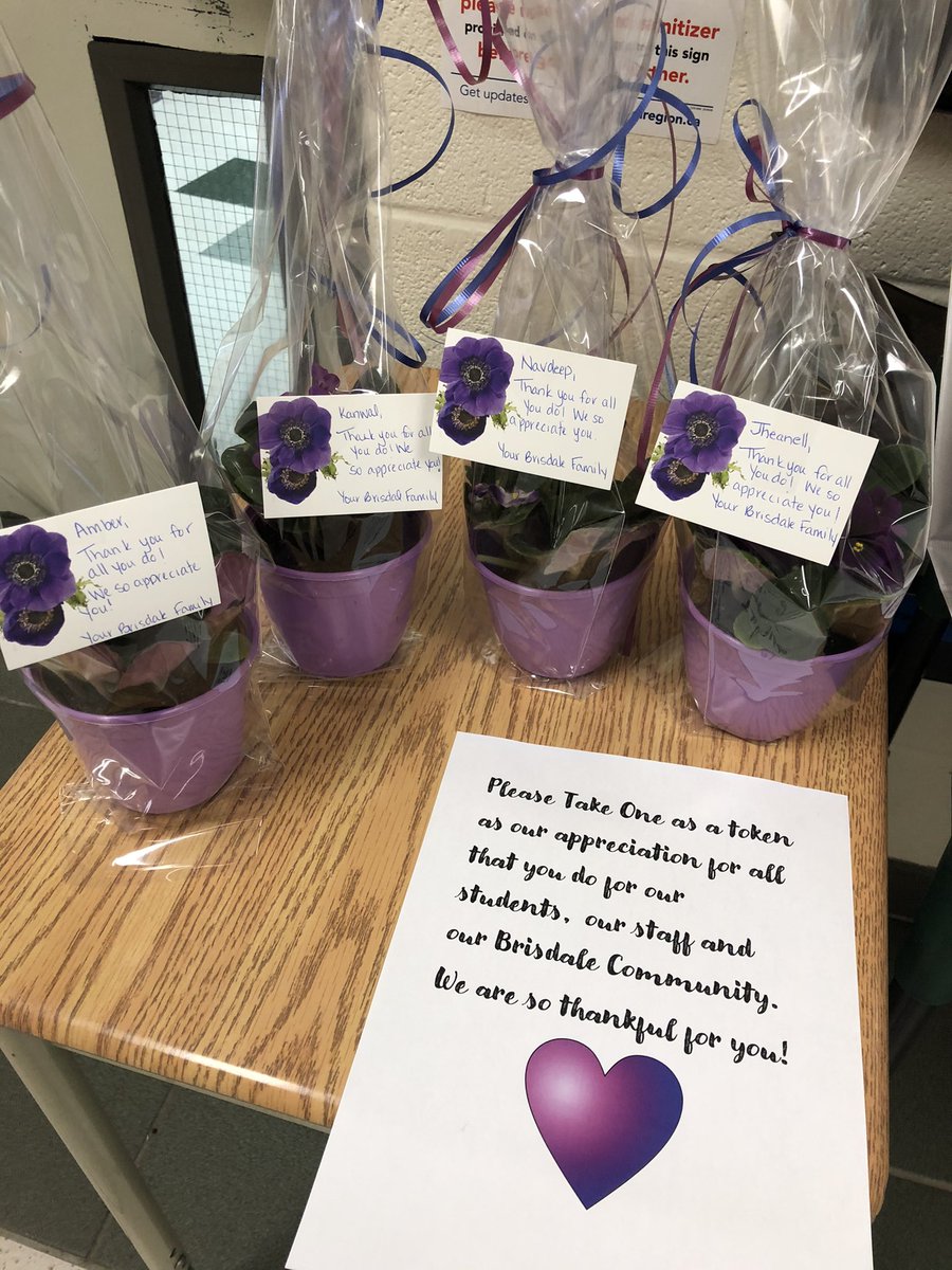 Special thanks to our lunch room supervisors for all that you do <a href="/BrisdaleP/">BrisdalePS</a> 💜