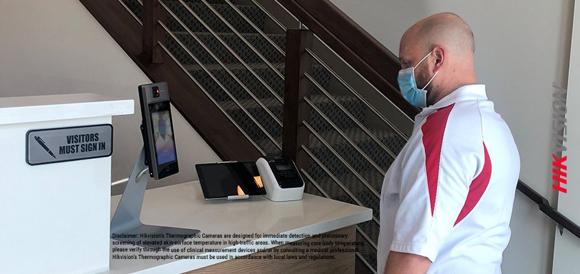 HikvisionCanada's tweet photo. Hikvision mask detection solutions are touch-free and verify masks from a safe distance with automated scanning, audible alerts, and notifications that remind an individual to wear a mask before they enter the premises.
https://t.co/h9sZO65KHw https://t.co/kjjAnYm6jS