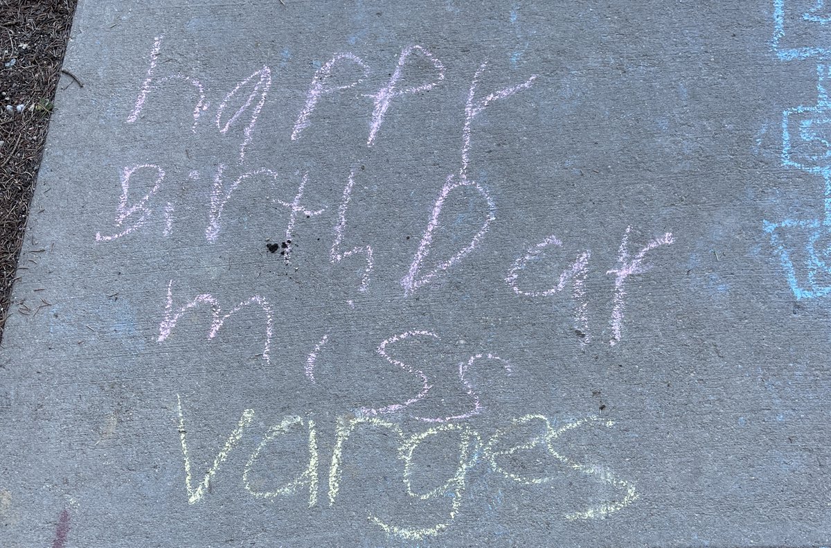 OPS_Castelar's tweet photo. Happy Birthday to the most beloved Principal in all of the lands @Vargas_OPS.  We want to thank her for putting kids and staff ahead of herself.  We know since we get emails after 11 PM and before 7 AM daily.  This has been a very difficult year and she a bit of everything. #HBD https://t.co/EowXxGQzds