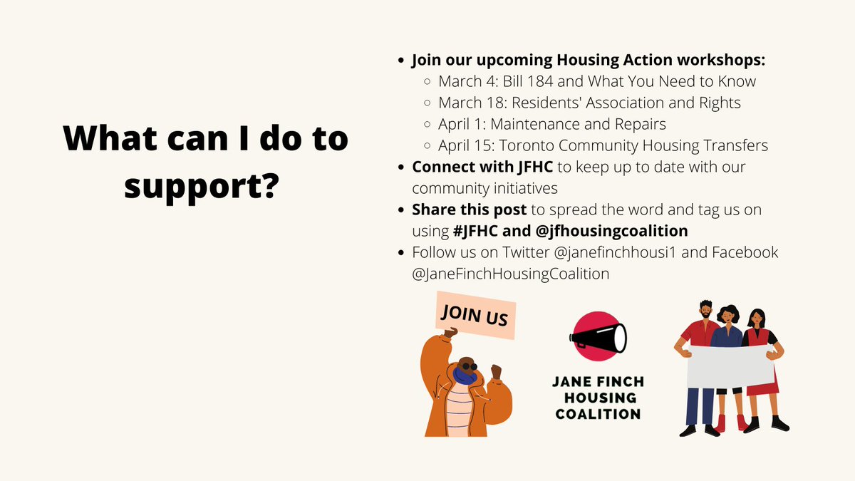 janefinchhousi1's tweet photo. What can you do to support? Join one of our upcoming workshops! Connect with us. And share this post! #JFHC https://t.co/2npcKjp1yS