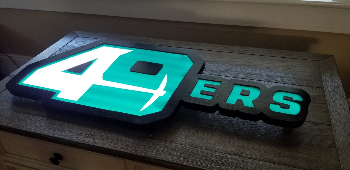 CustomsFancave's tweet photo. @Coach_heals Hey Coach!  I'm A Local here in Shelby NC &amp; Loved Listening to You on the @MacAttackWFNZ - I Built My 1st 3ft UNC Charlotte Sign For A 49er Alum &amp; Was Wondering if You could do me A HUGE Solid &amp; Autograph It For Me??? Please Say Yesssss!! https://t.co/aNVlzKmpTx