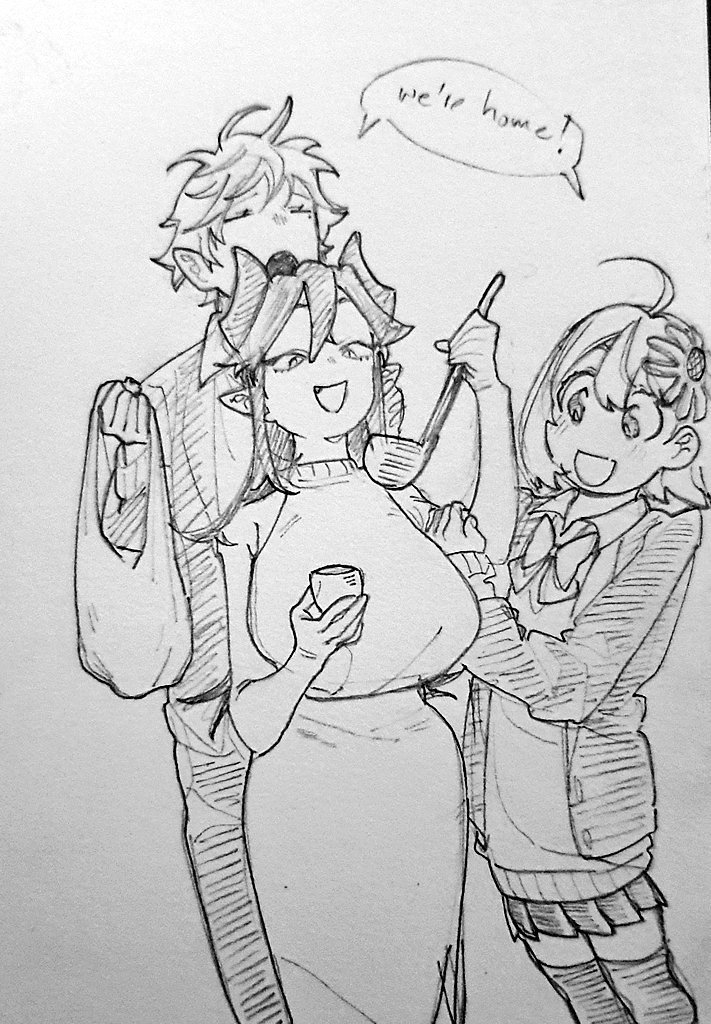 dkh doodles bc I am full of thoughts 