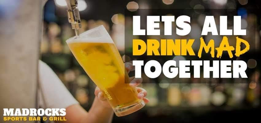 MadrocksDerby's tweet photo. Madrocks Restaurant | Derby KS Restaurant &amp; Bar—Eat up from a decadent selection of practical Local Beer &amp; Everyday Happy hour in Derby Ks at Madrocks Nightspot &amp; Restaurant | We do Derby like no one else—Madrocks Sports Bar &amp; Grill #Derby #DerbyKS @MadrocksDerby https://t.co/fGLW8OZYzR