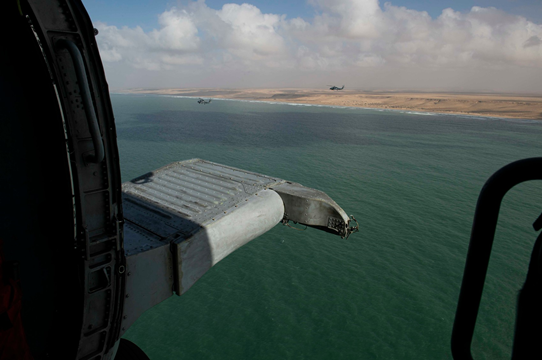 TheCVN69's tweet photo. OK. #LightningHandshake has us so busy we didn't release these amazing images from yesterday! Thanks to @MoroccanArmed #HSM74 was able to conduct a live-fire exercise in #Morocco. cc: @flynavy @USNavyEurope https://t.co/yhh7Ay8vvs