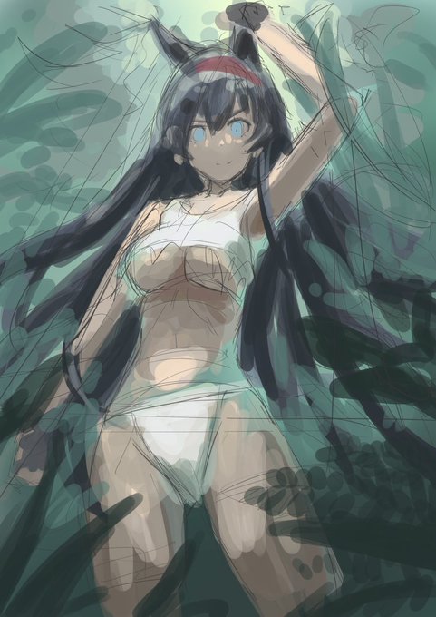 ブレイズ案
ダークなトーンの絵にも挑戦したい
#アークナイツ #ブレイズ 