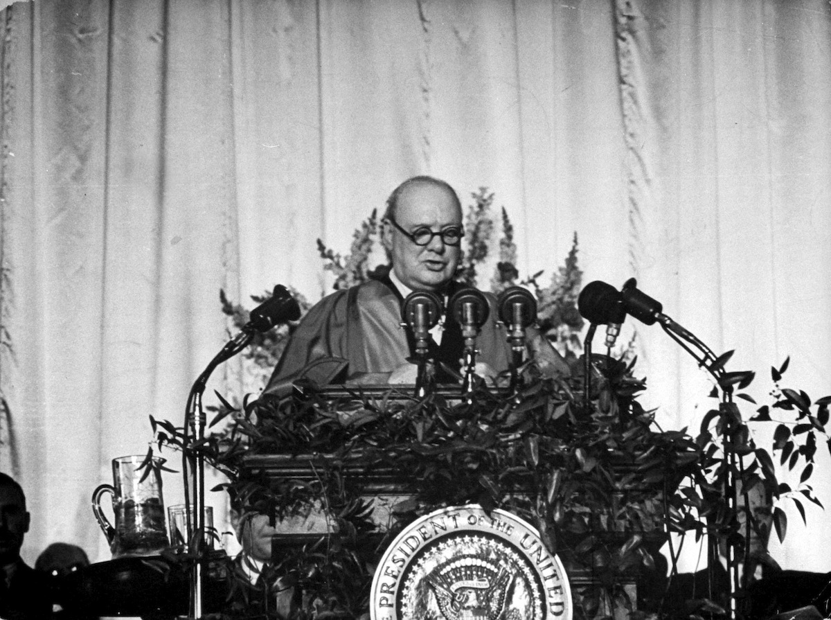 Winston Churchill gave “Iron Curtain” speech at Westminster College, Fulton, Missouri, seventy-five years ago today: https://t.co/z5KvZY6C17