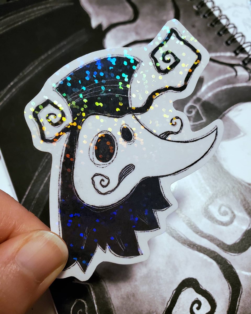 Making some holographic stickers on my own by hand! I'm officially addicted...