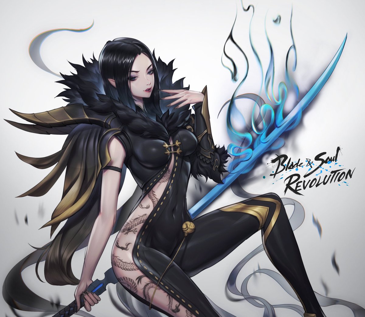 It was really fun to do a sponsorship art for them! Now there’s a mobile version of the game out! Blade and Soul: revolution definitely check it out! bit.ly/3jHYQaU #revengeawaits #bnsr #netmarble #ad