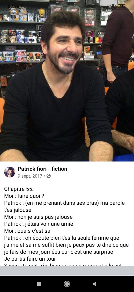 pritney_pitch's tweet photo. Je viens de découvrir une fanfic Patrick Fiori #LesEnfoires https://t.co/A9JS7oGolG