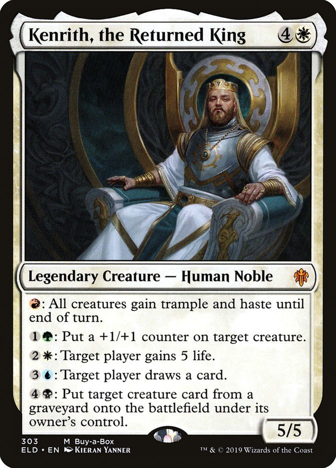 The Commander: Kenrith, Returned KingThe Basics: Double Masters (John Avon)