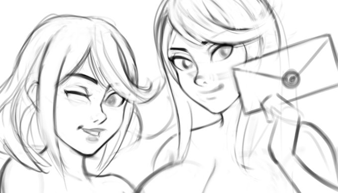 I hope y'all don't mind the ever-increasing Disneyfication of my style [WIP] 
