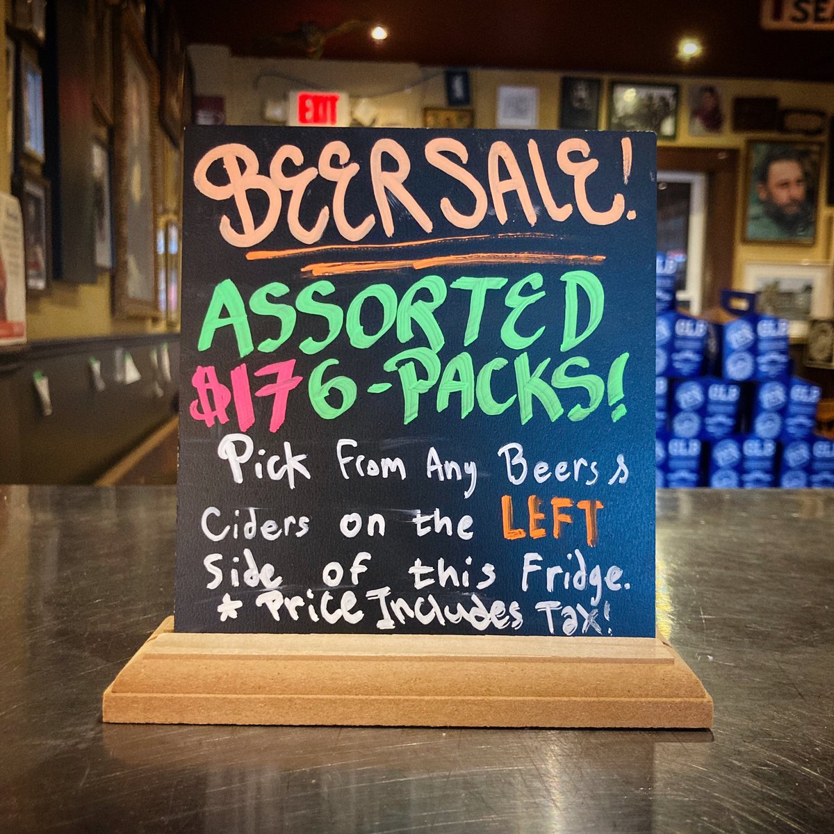 If anyone’s is planning to crush a few this weekend, we’ve got a fancy shmancy deal for you...