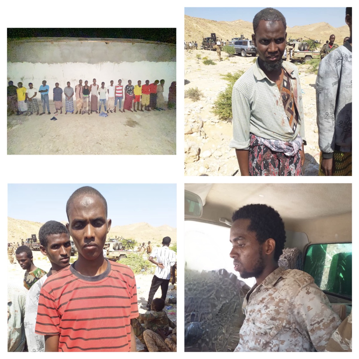 Terrorist captured by PSF.