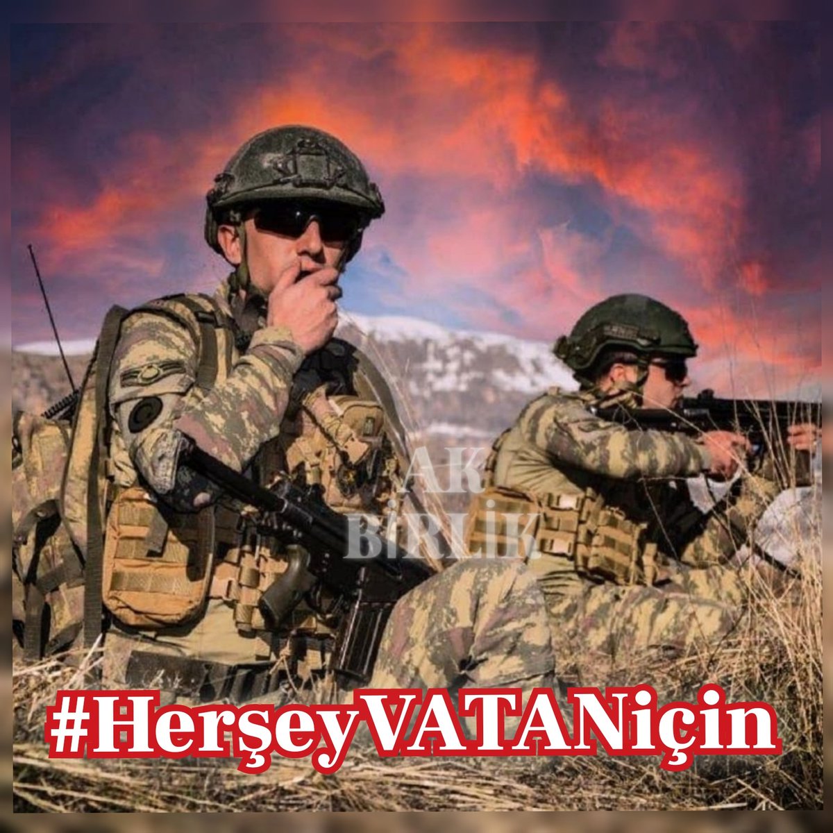 Hiçbir şey adına teröre göz yumulamaz, Bu konunun aması, fakatı, eğeri olamaz. Aksi tutum ve davranışlar terörizme can suyu vermek, terör örgütlerinin doymak bilmez pis kursağına hizmet etmektir.

#HerşeyVATANiçin