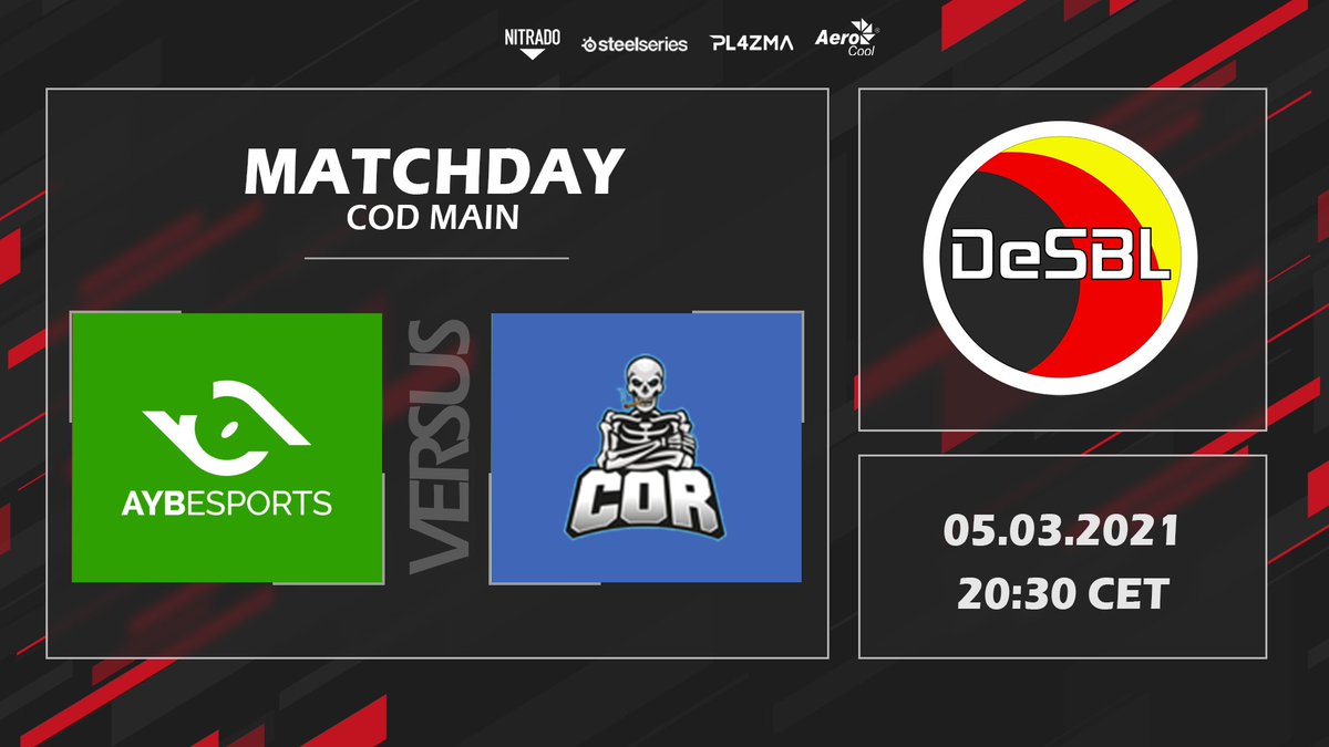 aybesports's tweet image. 💥#CODBO💥

Main Team making their Enemies Cry

🆚#CryOfRedemption
⏰20:30
📺twitch.tv/ayblord

#Free4AYB #aybsome