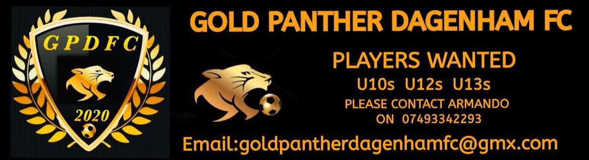 Gold Panther Dagenham FC tweet media