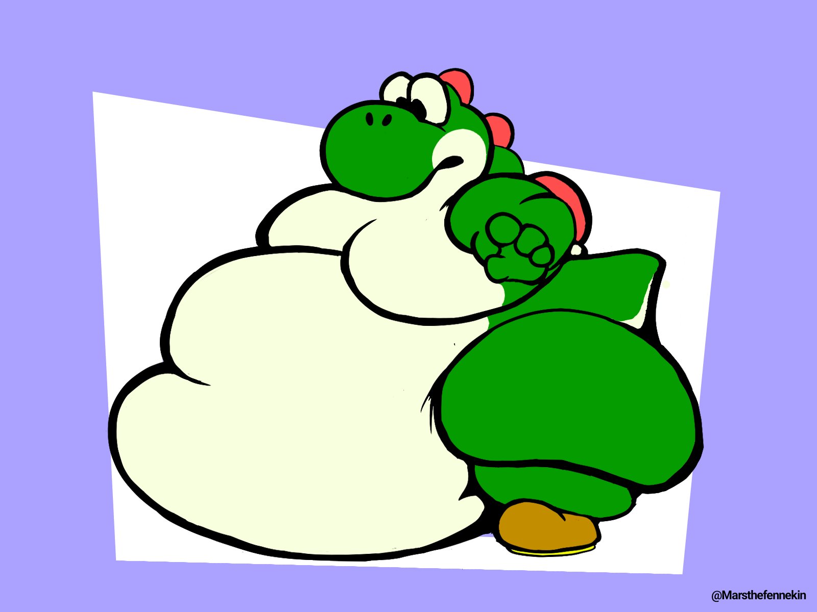 Mars Yoshi You Knew All That Eating Would Come Back To Haunt You Someday T Co Ldnajy0m Twitter