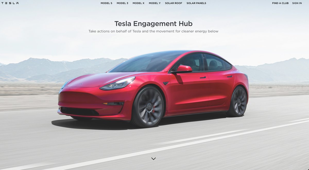 SawyerMerritt's tweet photo. BREAKING: Tesla has launched a new social media platform to promote policies and engage community members. It will also act as a sort of home base for owners’ clubs and Tesla’s policy team.

Link: https://t.co/F3tZBBTo1S https://t.co/4nYe8VuVXf