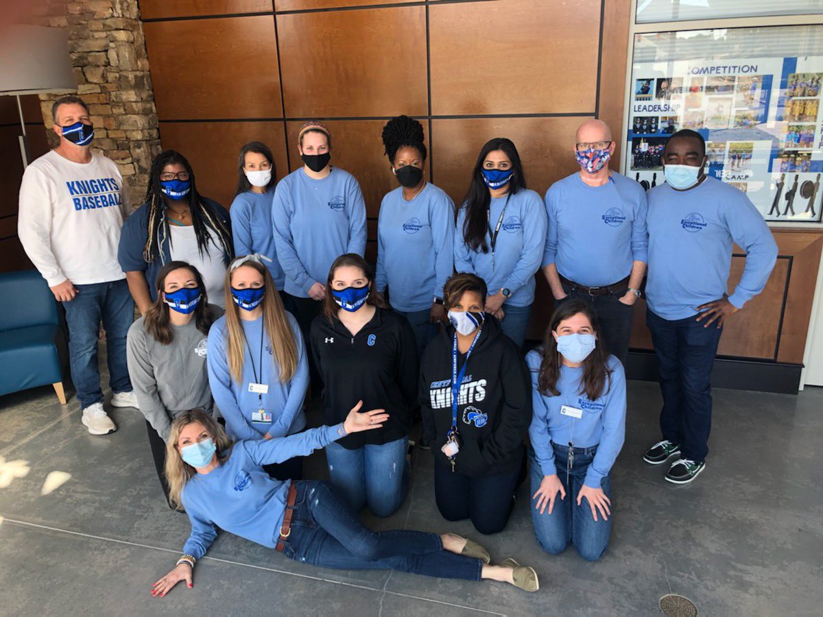 cel578's tweet photo. Thankful for this @The_CHSKnights crew! You make ALL students exceptional! https://t.co/0iwTSQss2J