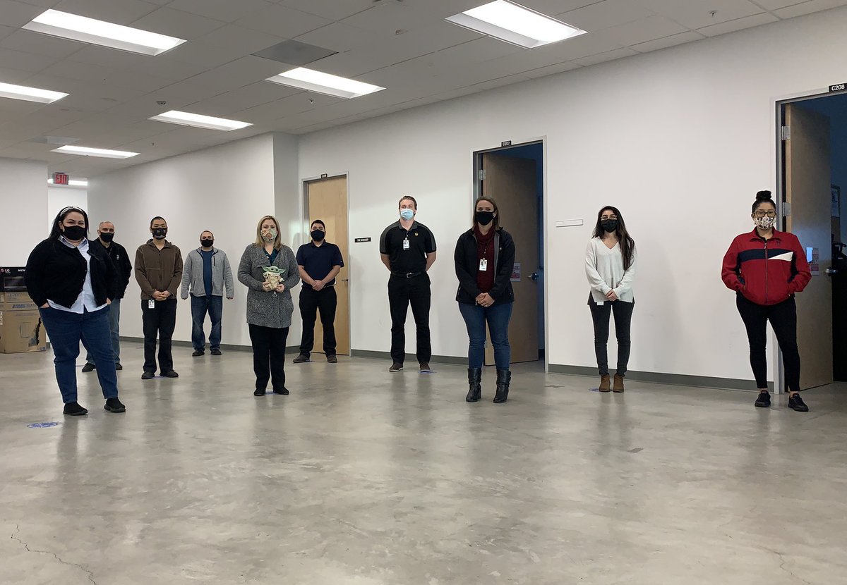 UPSSouthCalPFT's tweet image. Congrats to these PDS that completed the PDS ADS workshop. Ilendy, Lawrence, David, Christian, Brittany &amp;amp; Patricia are excited to take what they learned to their cars. Leading the team was IE PFT crew Megan, PQ, Jerry, Jenn, &amp;amp; special guest Grogu. #proudupsers #southcalupsers