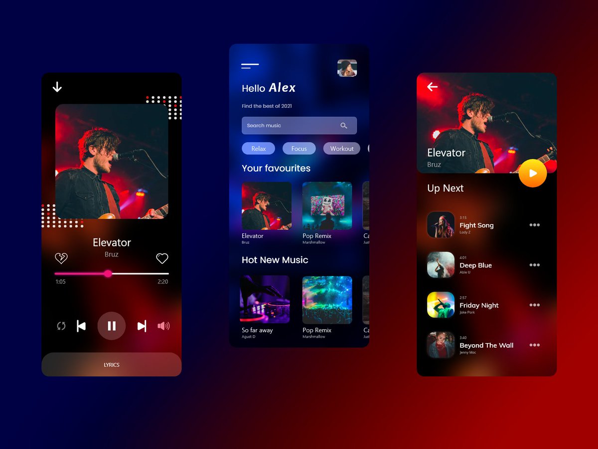 arnavbiswas2000's tweet photo. #DailyUI 009 : Music Player App https://t.co/KCKShvmn8P