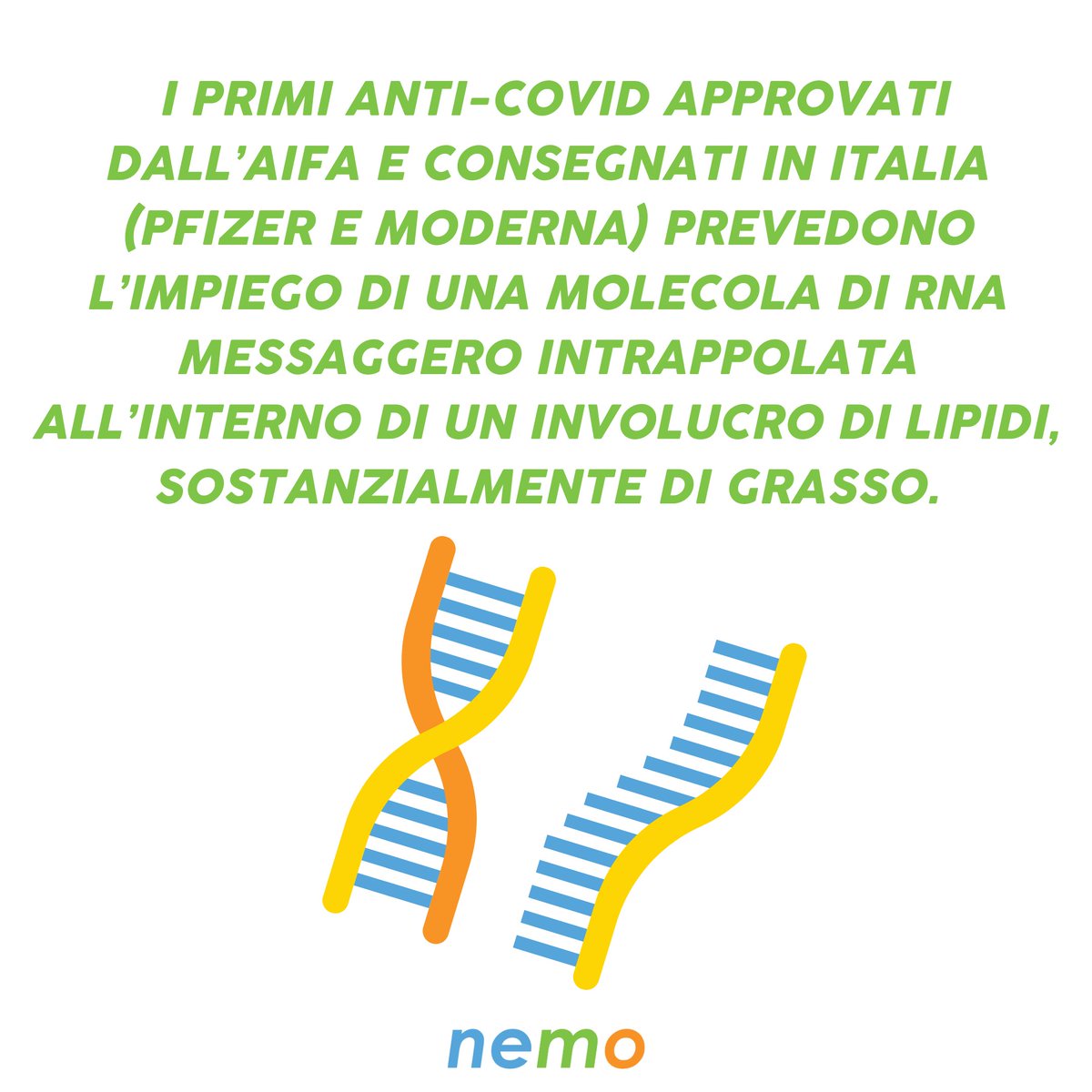 Nemo_AeC's tweet photo. “Il vaccino modifica il DNA di chi lo riceve.”
🙄🤔
❌FALSO❌

Per scoprire gli altri falsi miti sul Vaccino Anti Sars-Cov 2 leggi il nostro articolo:

https://t.co/9IoFNXBBL7

#Nemo #Vaccino #FalsiMiti https://t.co/CLrUdtByaf