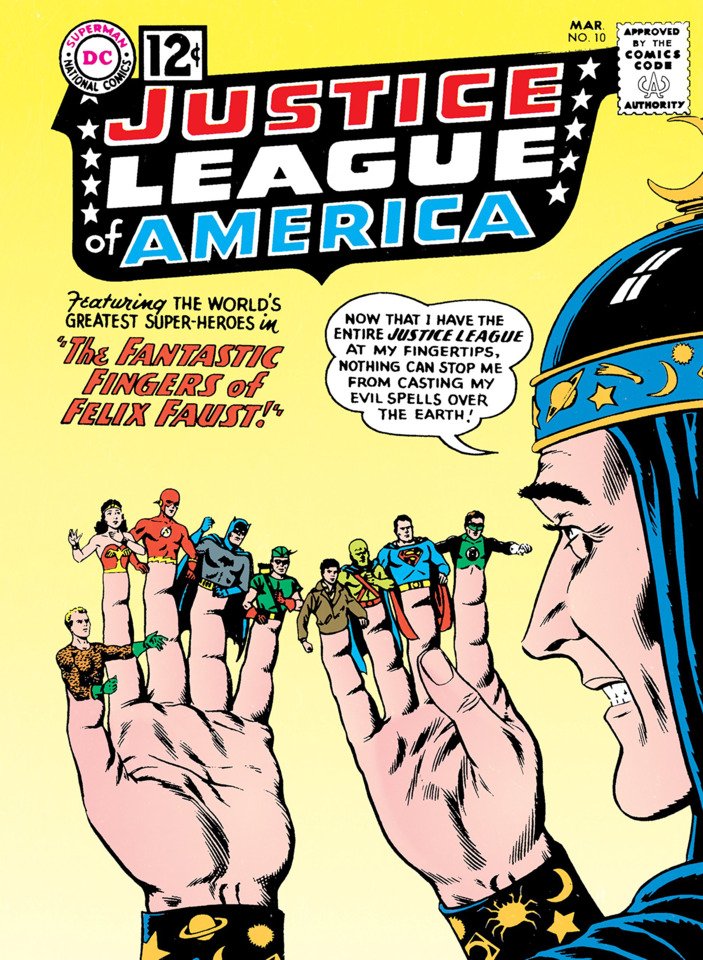 BarryAllenFacts's tweet photo. #FelixFaust is a supervillian who appears in the @DCComics universe! The character also first appeared in 1962 as an adversary to the #JusticeLeague! https://t.co/oPDh0n5PVr