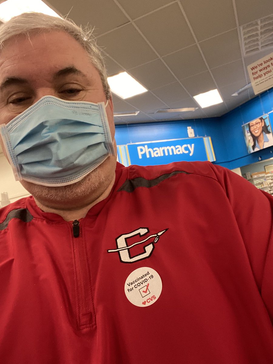 Thank you #CVS for making educators in Texas a priority in the vaccine process.   My first shot is complete.