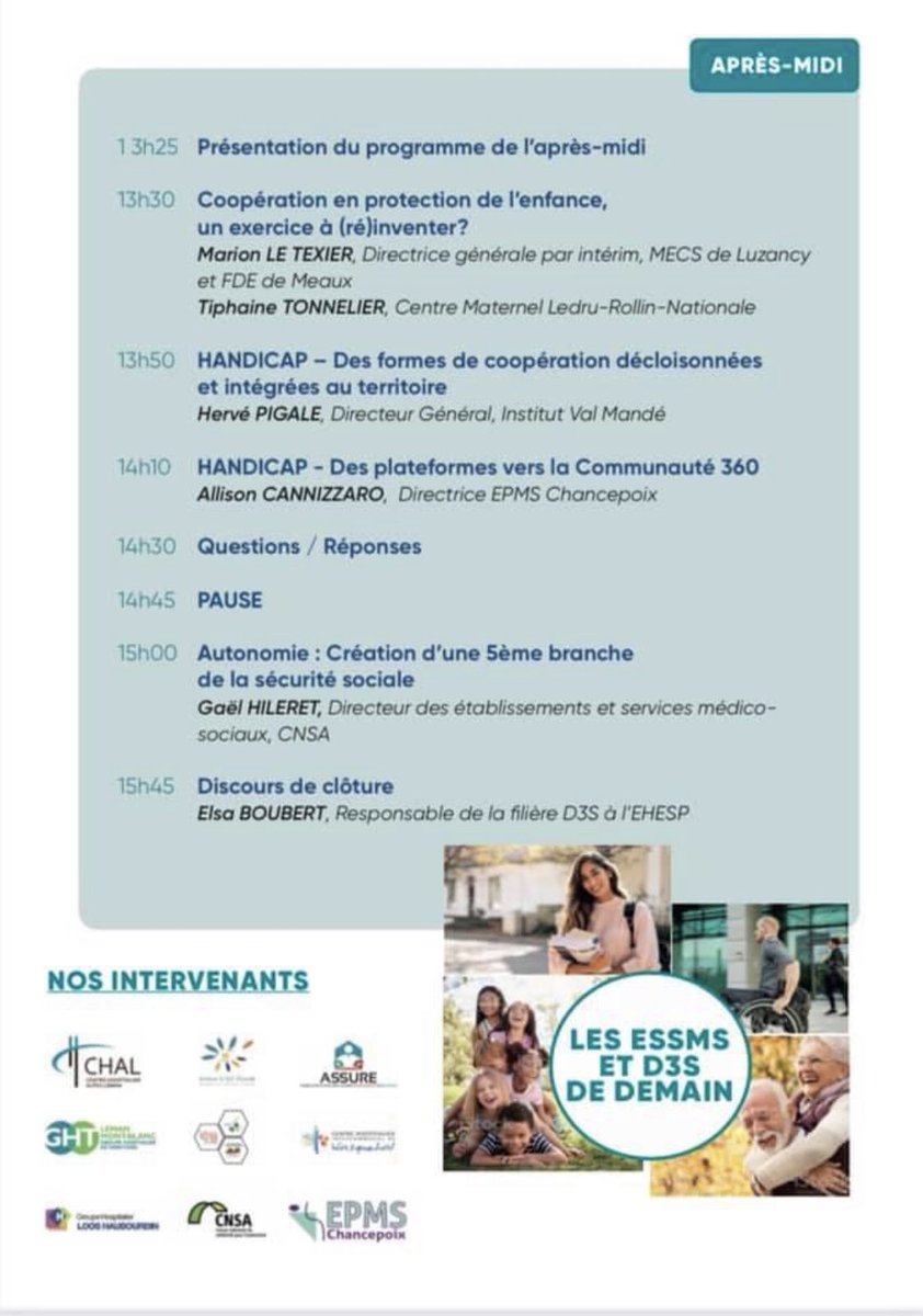 📯 1er colloque des @Ed3sGisele - le 22 mars #SaveTheDate - avec le soutien de <a href="/Directions_fr/">Direction[s]</a> et <a href="/managersante/">ManagerSante.com ®</a>. Suivez et commentez le colloque en live sur Twitter le jour J avec le #ESMScooperation. Inscription obligatoire dans le lien ci-dessous👇 zoom.us/webinar/regist…