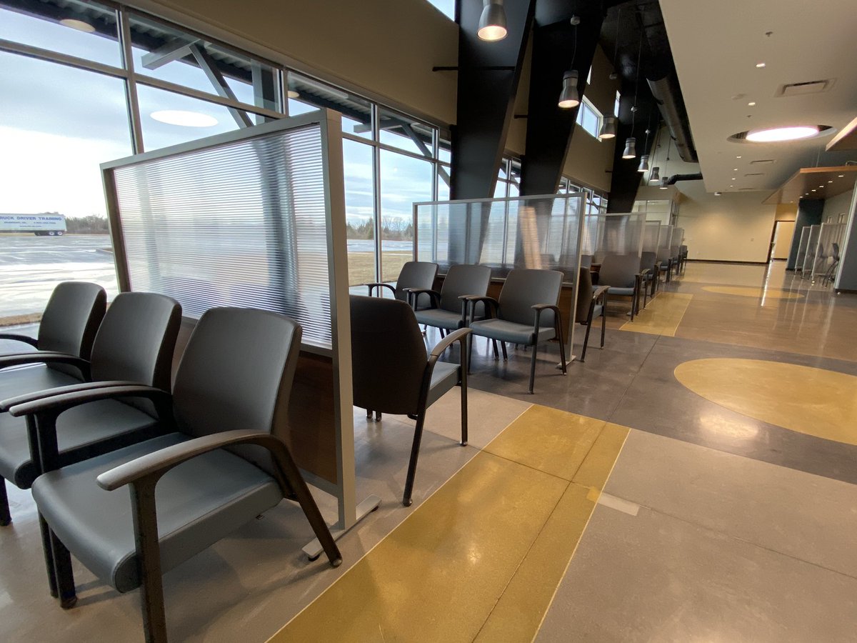 MuscogeeNation's tweet image. The Safe Space Facility is officially dedicated! The first of its kind facility at the tribe will allow for safe distancing for employees and citizens. #MuscogeeCARES #ProsperityandProgress