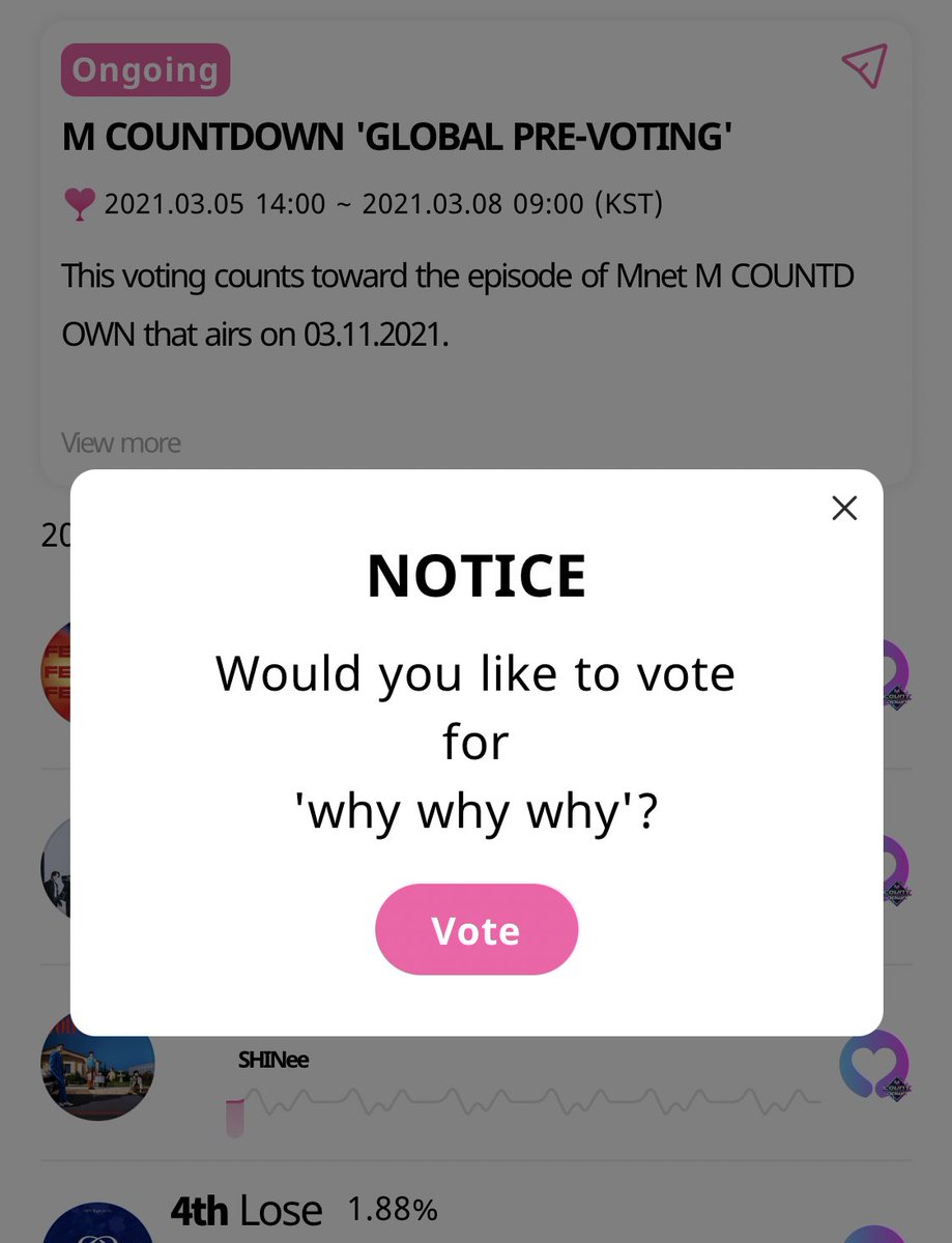 Gnanis_Noona's tweet photo. Internt’l iKONICs, we can vote on Whosfan, so do it if you can! Ateez are killing us, so please vote if you are able. ❤️ 
@YG_iKONIC #iKON #아이콘 #whosfan_iKON https://t.co/8cfsKmcyVk