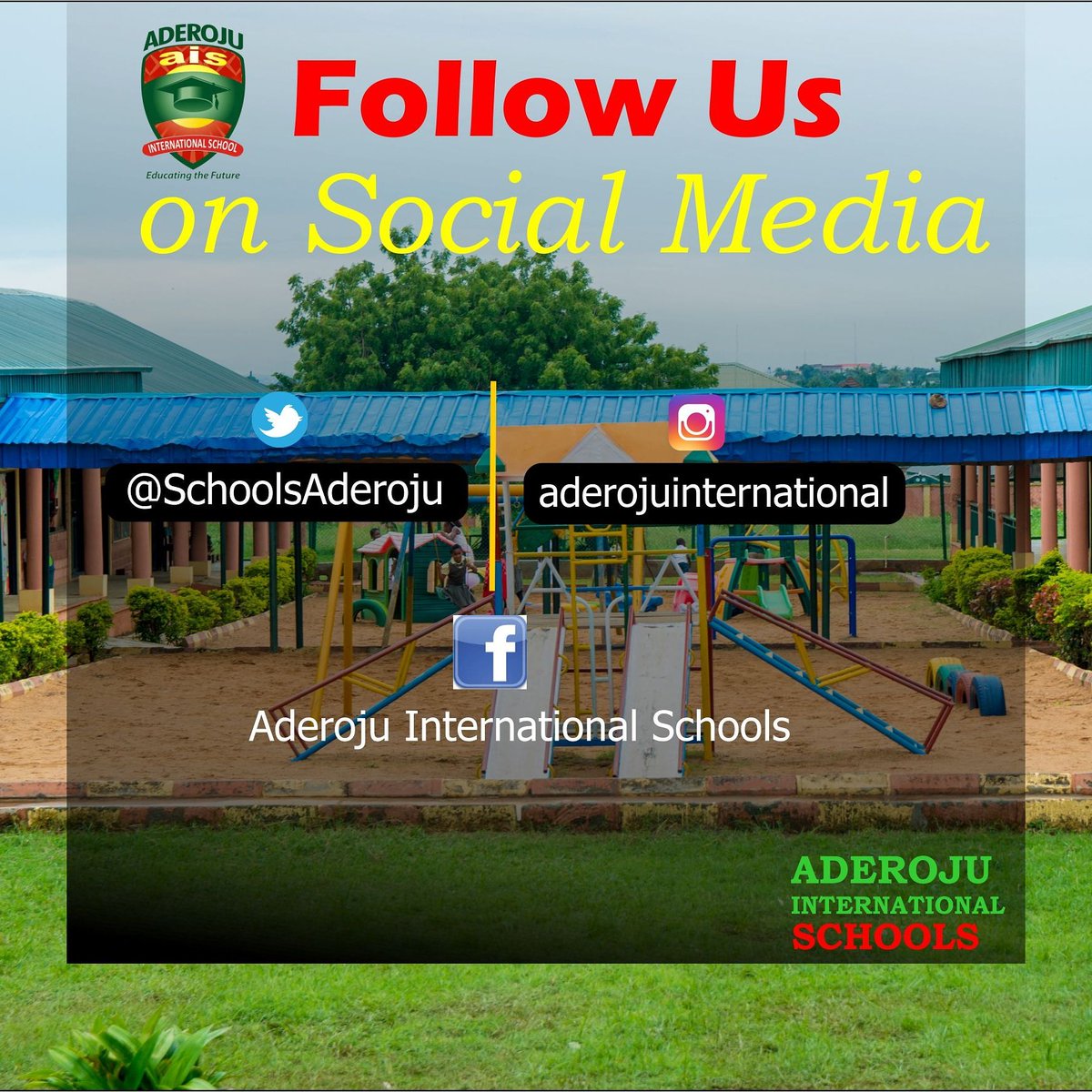 Follow us on all of our social media handles🥰.

#learningisfunwithus 
#aderojuinternationalschools 
#educatingthefuture 
#ilorin