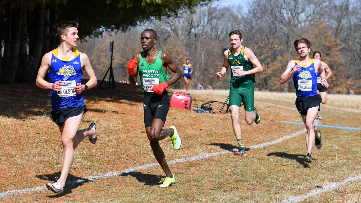 UNDtrackfieldXC's tweet image. Men&apos;s Summit League Cross Country Champion Patrick Kipkemboi!  Patrick advances to the NCAA Championships!!!

#UNDproud #LGH