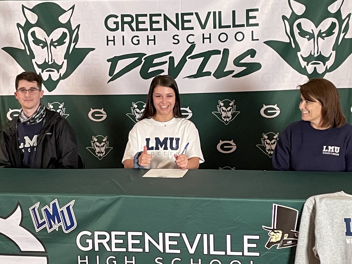 Congratulations to Macy Vermillion who signed today to play soccer for Lincoln Memorial University next year
