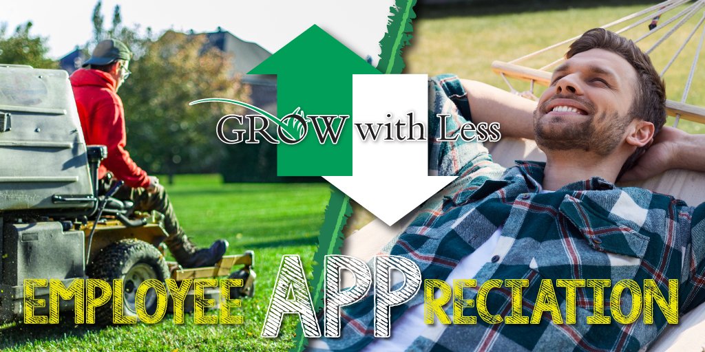 Celebrate Employee Appreciation Day with a different approach to turf management--your staff will appreciate it.  #LEP #GrowWithLess
bit.ly/2OlDVih