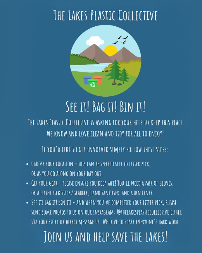 The Lakes Plastic Collective 💙⛰ tweet media