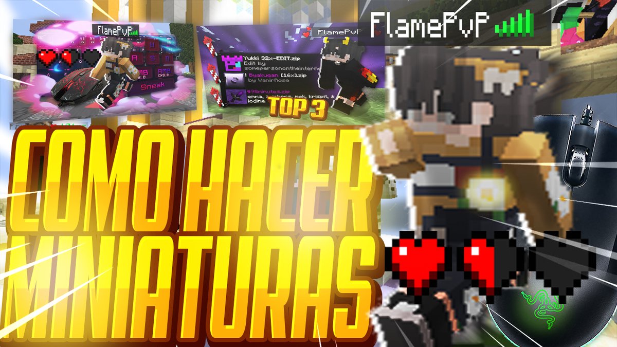 iFlameVnzl's tweet image. hago un mini montage de como hacer minis?