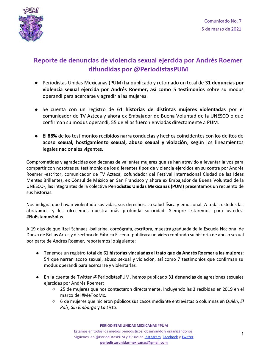 Periodistas Unidas Mexicanas tweet media