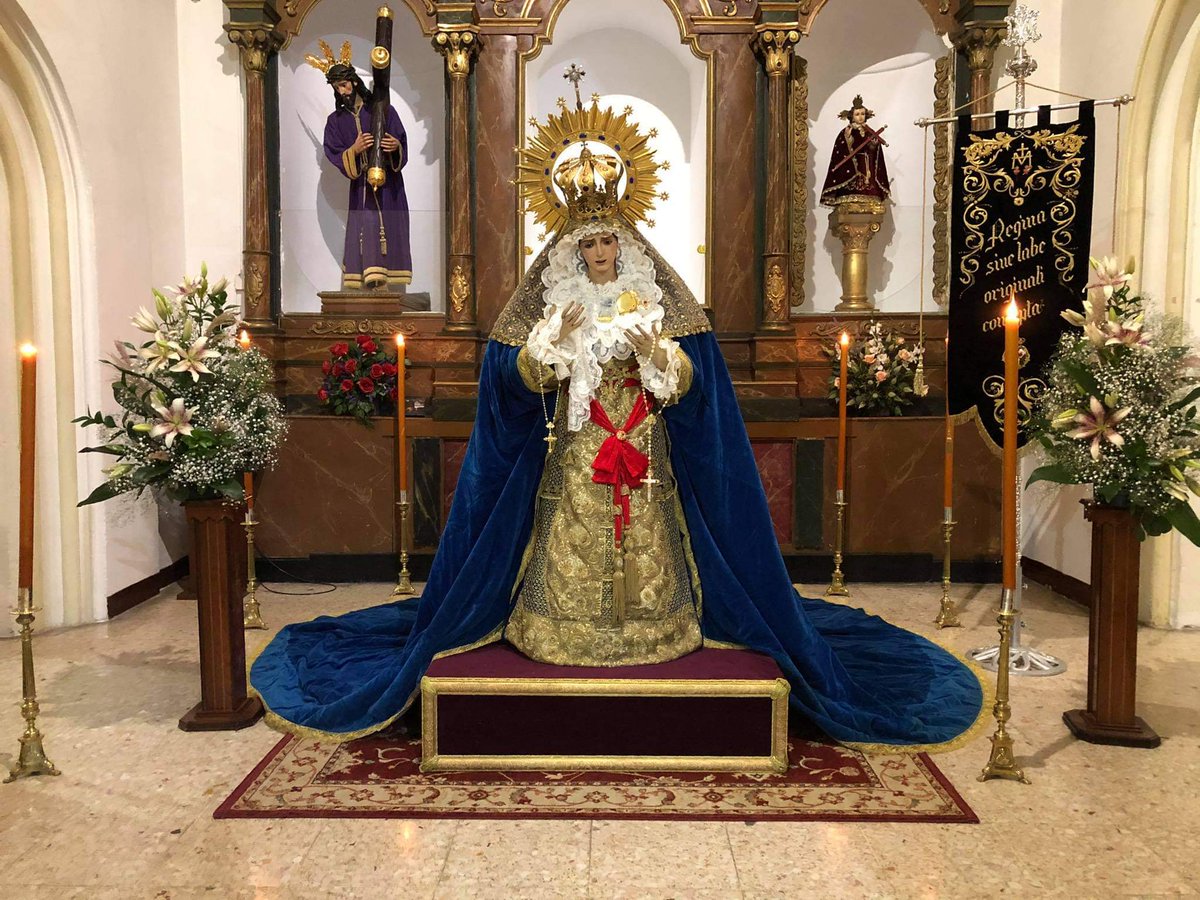 Veneración de la imagen de Ntra. Sra. del Mayor Dolor, parroquia Santo Domingo